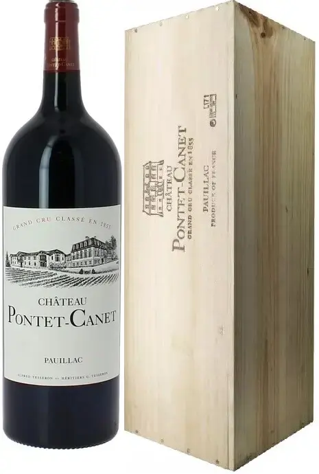 Вино Chateau Pontet-Canet, Pauillac AOC 5-me Grand Cru Classe, 2020, gift box,  1.5 л