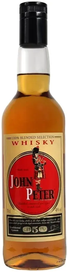 Виски John Peter Blended Whisky, 0.7 л