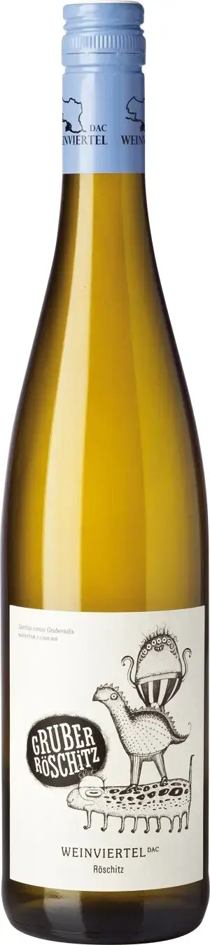 Вино Gruber Roschitz Gruner Veltliner Roschitz Weinviertel DAC, 2022, 0.75 л
