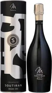 Шампанское Soutiran, Grand Cru Brut Millesime, Champagne AOC, 2012, gift box, 0.75 л