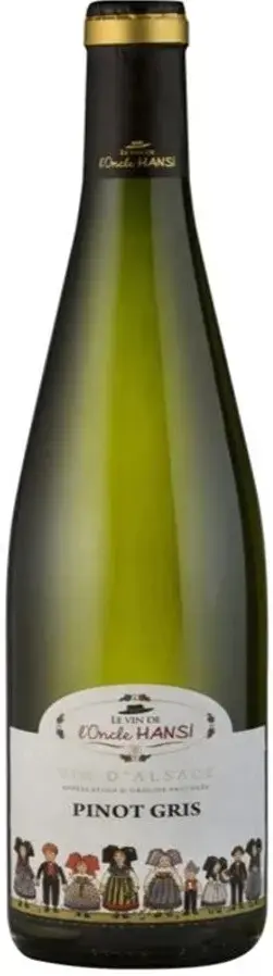 Вино Arthur Metz Le Vin de l'Oncle Hansi Pinot Gris Alsace AOP, 0.75 л
