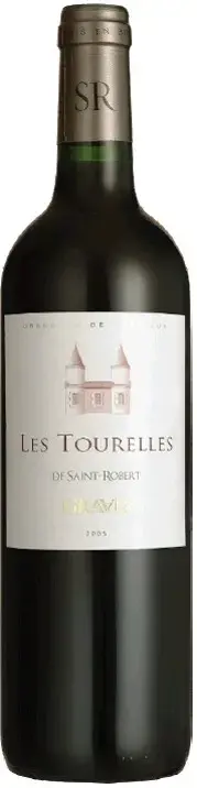 Вино Chateau Saint-Robert Les Tourelles de Saint-Robert Graves AOP, 0.75 л
