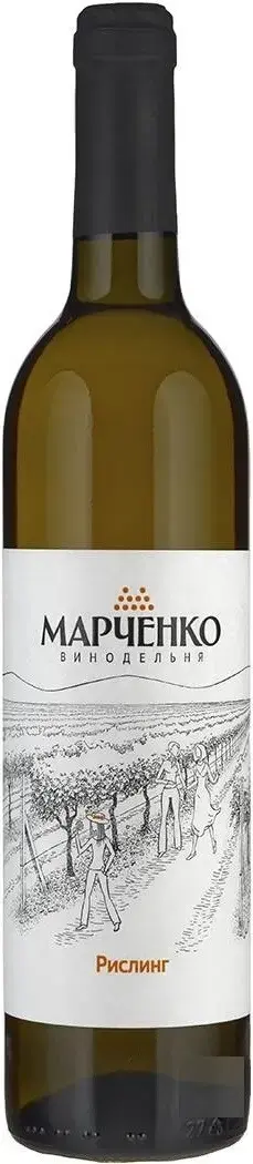 Вино Рислинг Винодельня Марченко, 0.75 л