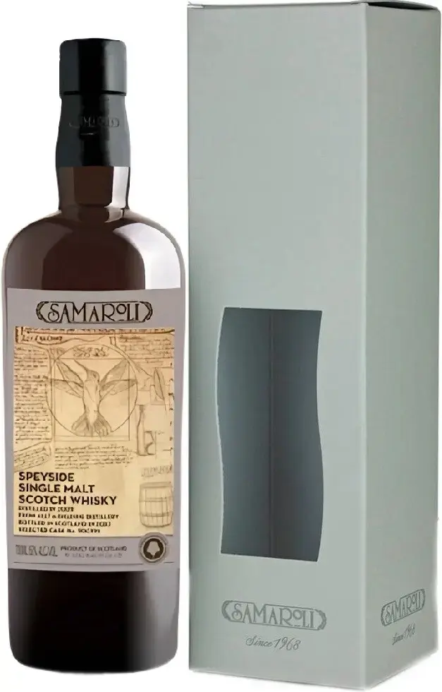 Виски Samaroli Allt a Bhainne Speyside Single Malt, 2009, gift box, 0.7 л