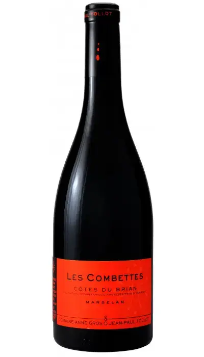 Вино Pays d'Herault cotes du brian Domaine Anne Gros et Jean-Paul Les Combettes Marselan 2020, 0.75 л