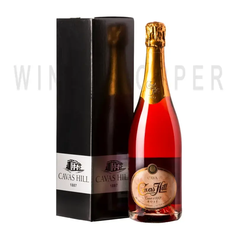 Игристое вино Cava Rosado Brut DO in Carton Gift Box 0.75 л