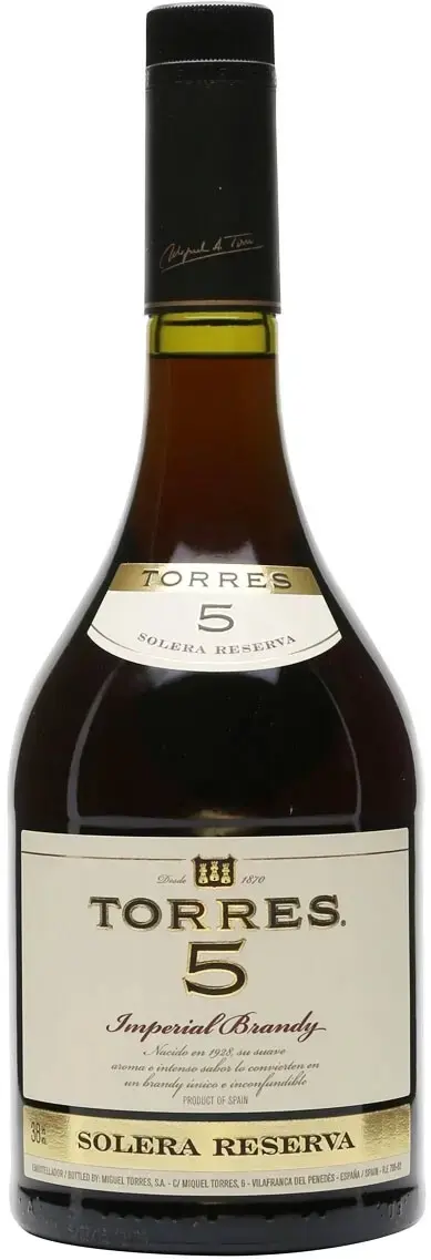 Бренди Torres 5 Solera Reserva, 0.7 л