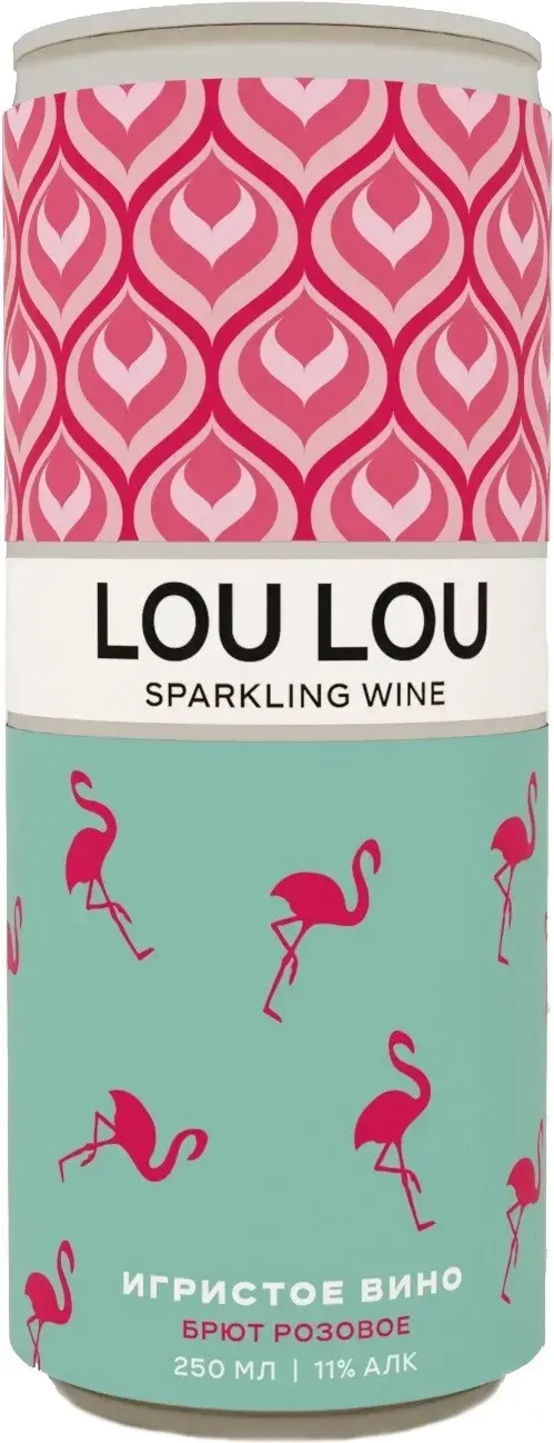  Lou Lou Rose Brut, in can, 0.25 л