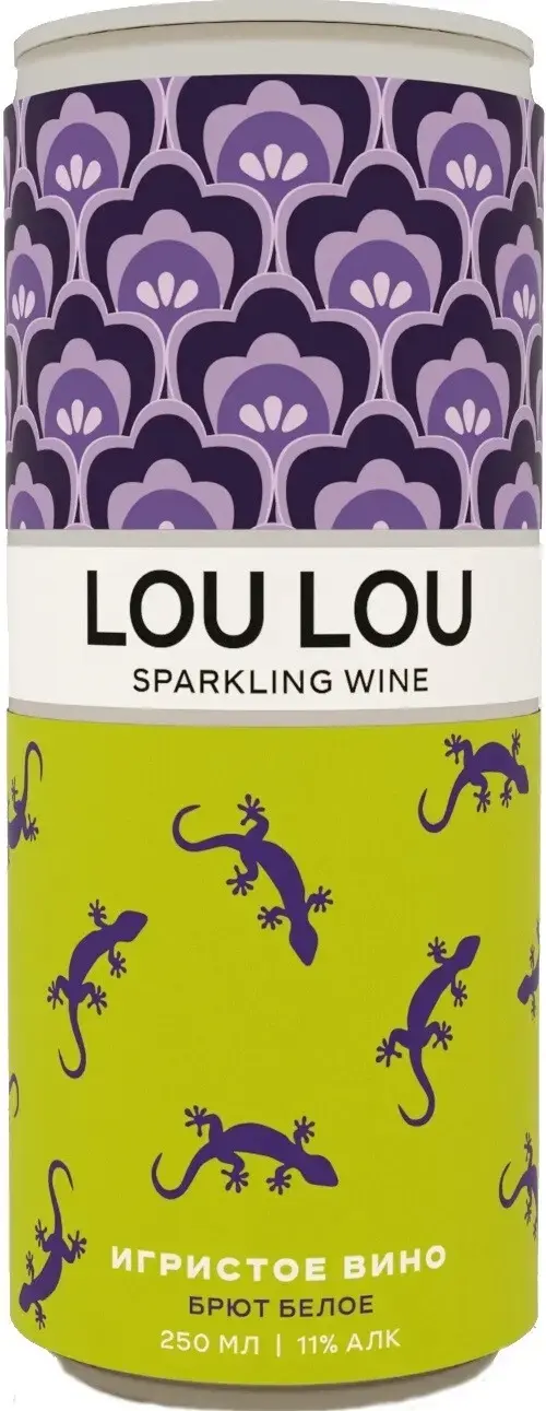  Lou Lou White Brut, in can, 0.25 л