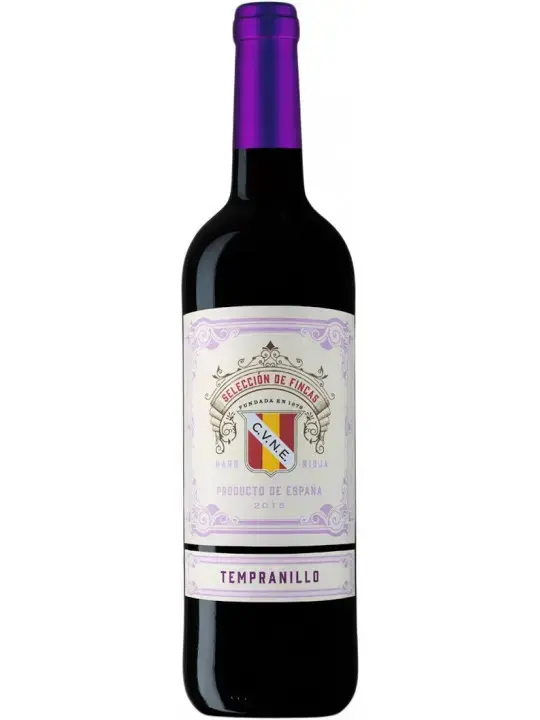 Вино CVNE Seleccion de Fincas Tempranillo Rioja DOC 2019 0.75 л