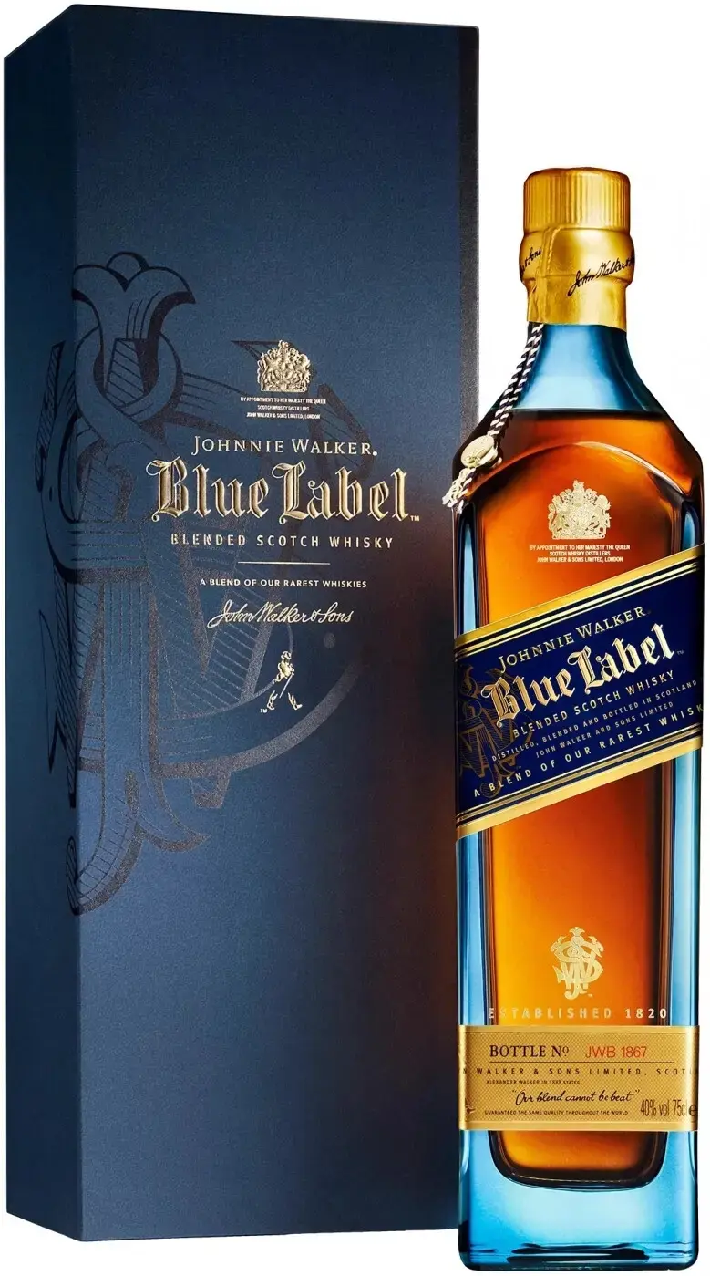 Виски Johnnie Walker Blue Label, with box, 0.75 л