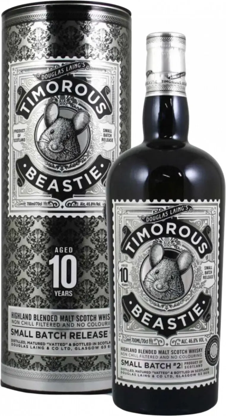 Виски Douglas Laing Timorous Beastie 10 Years Old, in tube, 0.7 л