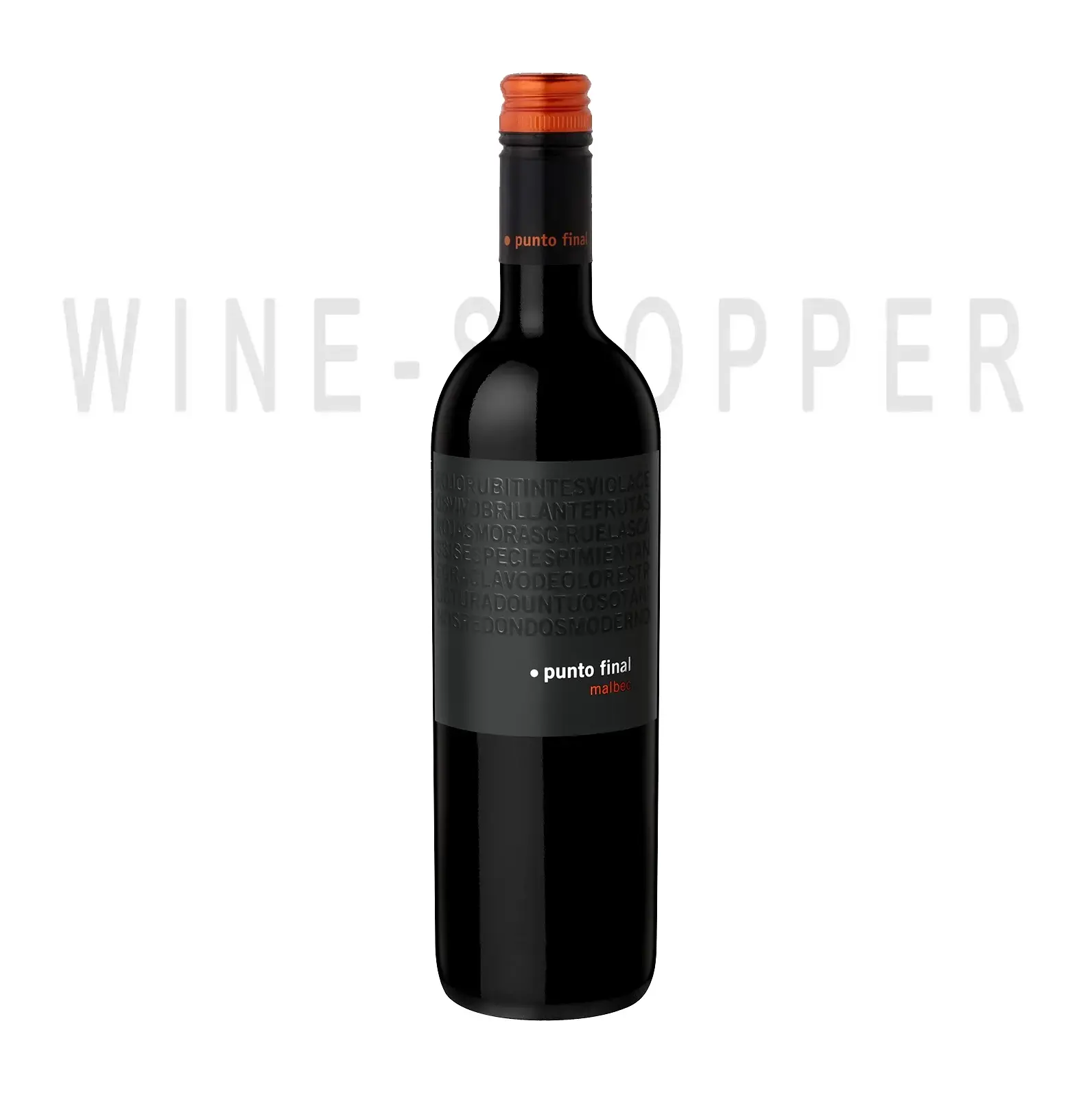 Вино Punto Final Malbec 2019 0.75 л