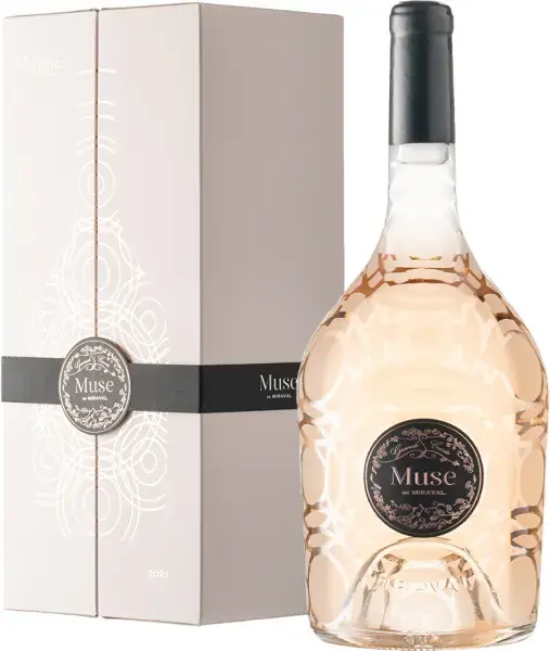 Вино Muse de Miraval Rose Cotes de Provence AOC, gift box, 2021, 1.5 л