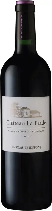 Вино Nicolas Thienpont Chateau La Prade Francs-Cotes de Bordeaux AOC, 2017, 0.75 л