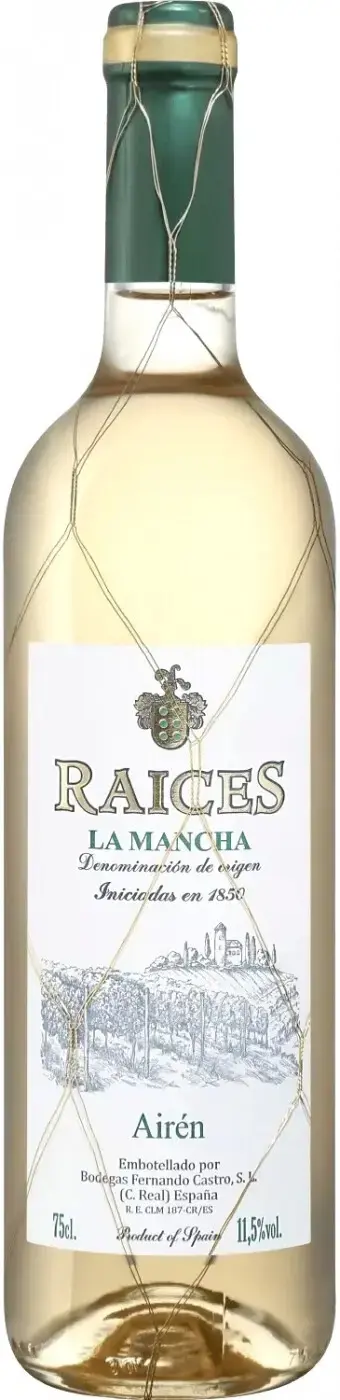 Вино Raices Blanco La Mancha DO, 0.75 л