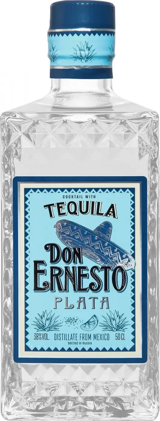 Текила Don Ernesto with Tequila Plata, 0.5 л