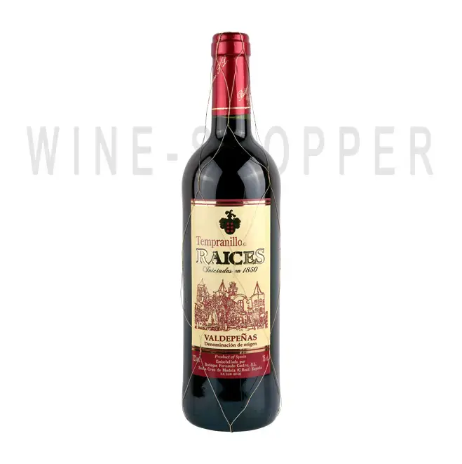 Вино Raices Tempranillo Valdepenas DO 2015 0.75 л