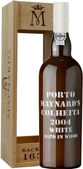 Портвейн Maynard's Colheita White Porto, wooden box, 2004, 0.75 л 