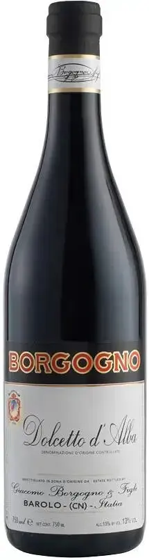 Вино Borgogno Dolcetto d'Alba DOC, 2021, 0.75 л