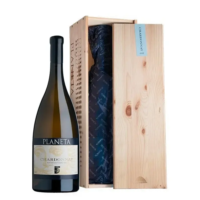 Вино Planeta Chardonnay Sicilia IGT gift box 3 л