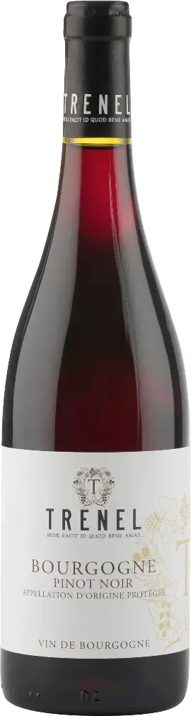 Вино Trenel Bourgogne AOC Pinot Noir, 2021, 0.75 л
