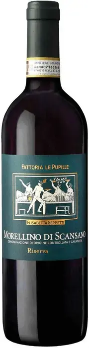 Вино Fattoria Le Pupille Morellino di Scansano Riserva DOCG 2019 0.75 л