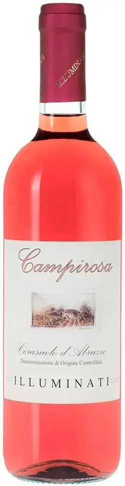 Вино Illuminati Montepulciano d'Abruzzo Campirosa Cerasuolo DOC, 2023, 0.75 л