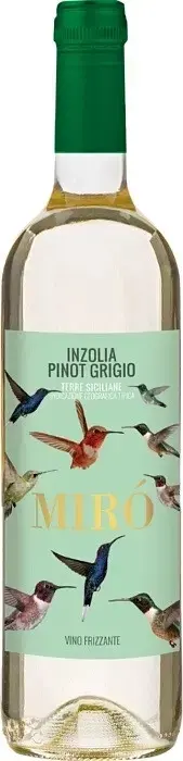  Miro Inzolia-Pinot Grigio Frizzante Terre Siciliane IGT, 0.75 л