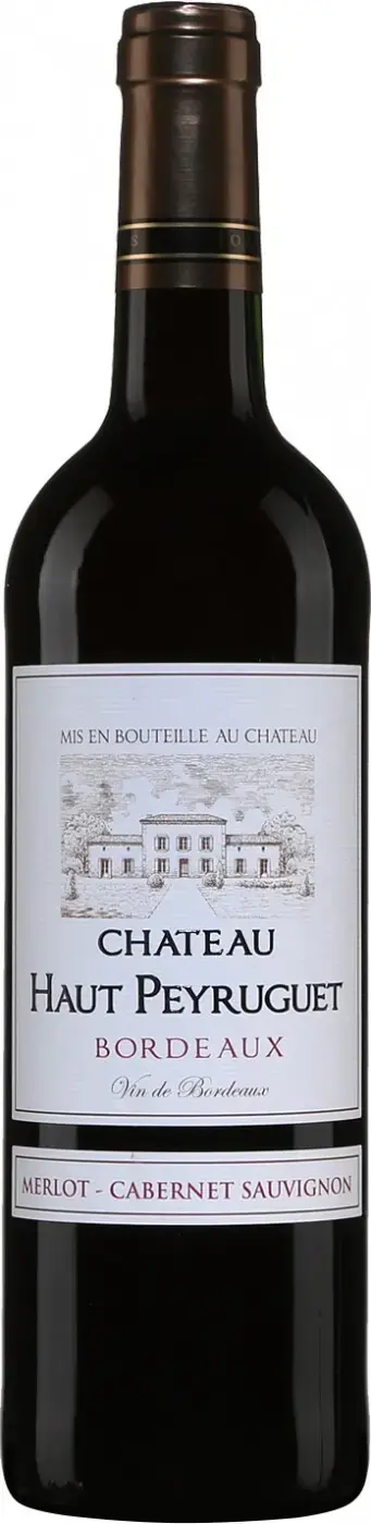 Вино Chateau Haut Peyruguet Bordeaux AOC, 2020, 0.75 л