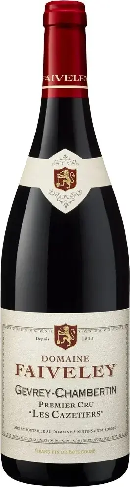 Вино Faiveley Gevrey-Chambertin 1-er Cru Les Cazetiers AOC, 2021, 0.75 л