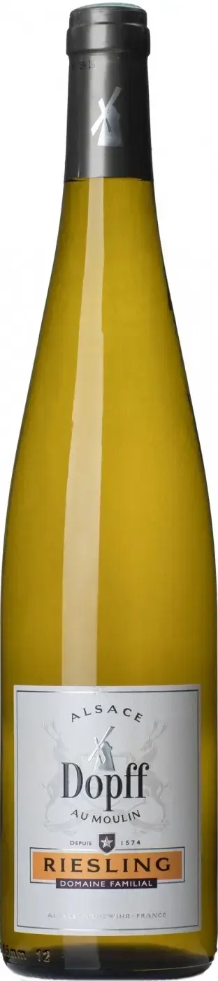 Вино Dopff au Moulin Riesling de Riquewihr Alsace AOC, 2019, 0.375 л