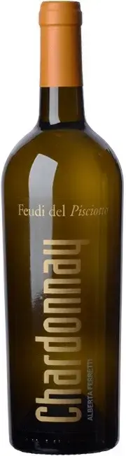 Вино Feudi del Pisciotto Alberta Ferretti Chardonnay Terre Siciliane IGT, 2021, 0.75 л