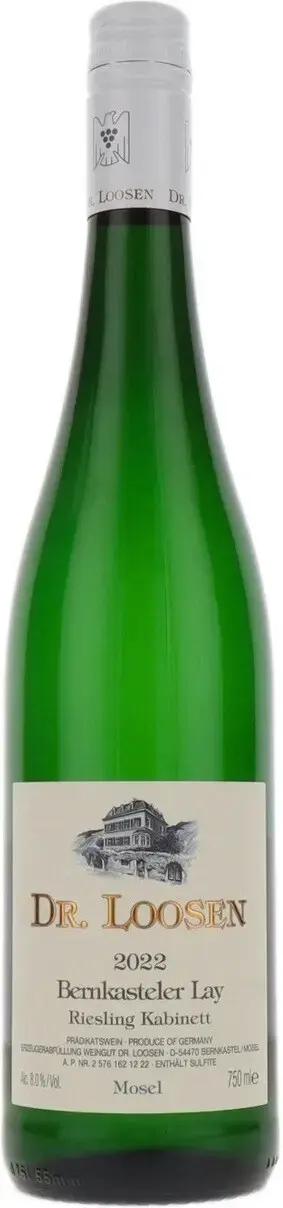 Вино Dr. Loosen Bernkasteler Lay Riesling Kabinett, 2022, 0.75 л