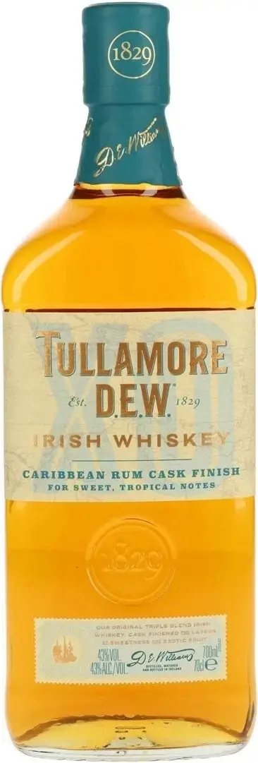 Виски Tullamore Dew Caribbean Rum Cask Finish, 0.7 л