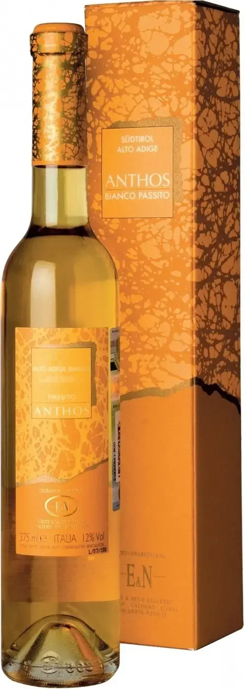 Вино Bianco Passito Anthos Alto Adige DOC, gift box, 2015, 0.375 л