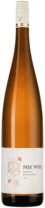 Вино Nik Weis Riesling Mosel Dry, 2021, 1.5 л