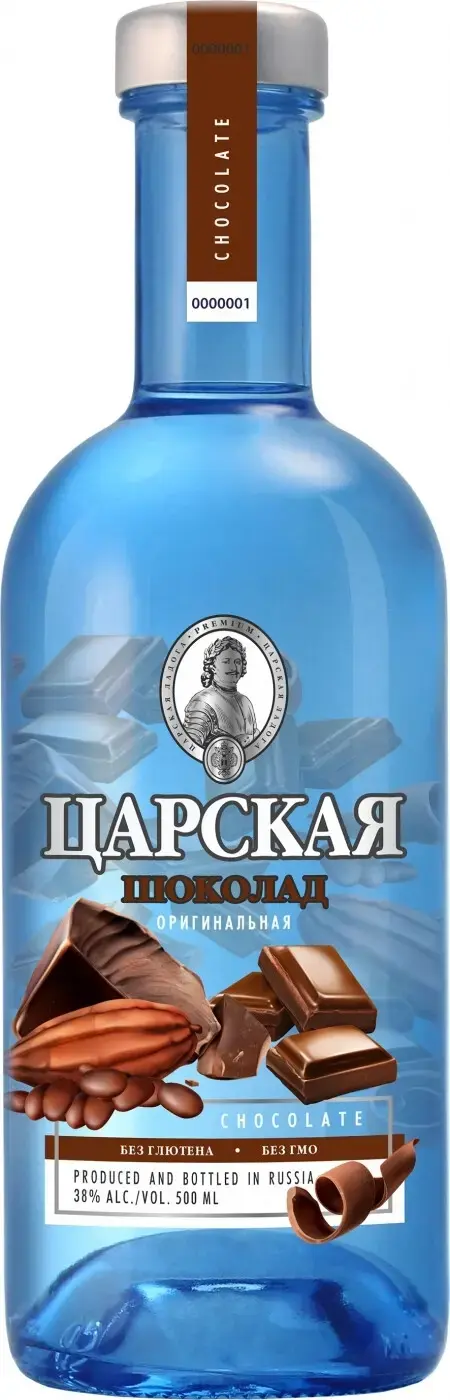 Водка Царская Оригинальная Шоколад, 0.5 л