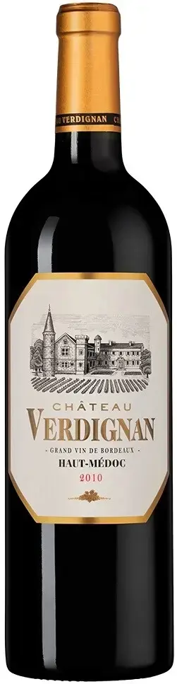 Вино Chateau Verdignan Haut-Medoc AOC, 2010, 0.75 л