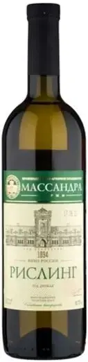 Вино Массандра Рислинг, 0.75 л