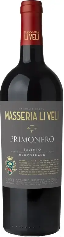 Вино Li Veli Primonero, 2022, 0.75 л