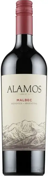 Вино Catena Zapata Alamos Malbec Mendoza 2022 0.75 л 