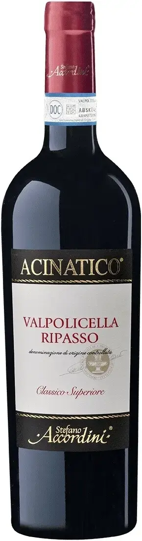 Вино Stefano Accordini Acinatico Valpolicella Ripasso Classico Superiore DOC, 2021, 0.75 л