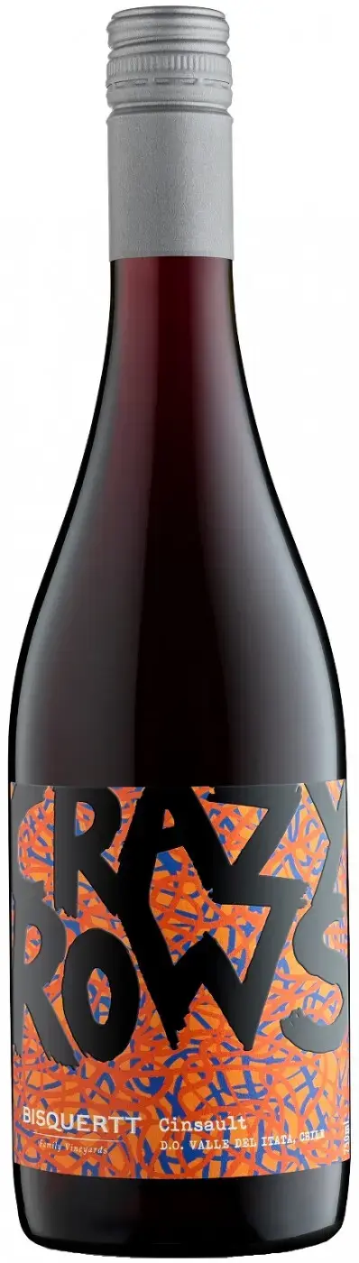 Вино Bisquertt Crazy Rows Cinsault Valle del Itata DO 2021 0.75 л