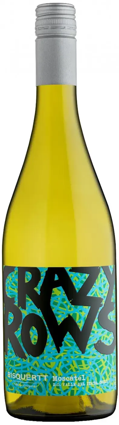 Вино Bisquertt Crazy Rows Moscatel Valle del Itata DO 2022 0.75 л