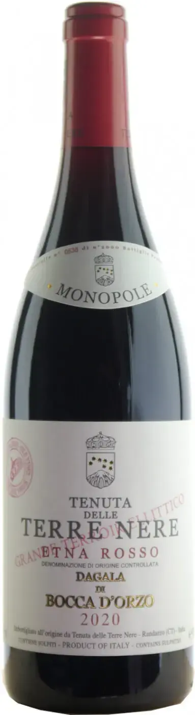 Вино Tenuta delle Terre Nere Dagala di Bocca d'Orzo Etna Rosso DOC 2020 0.75 л
