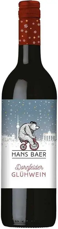 Вино Hans Baer Dornfelder Gluhwein, 2021, 0.75 л