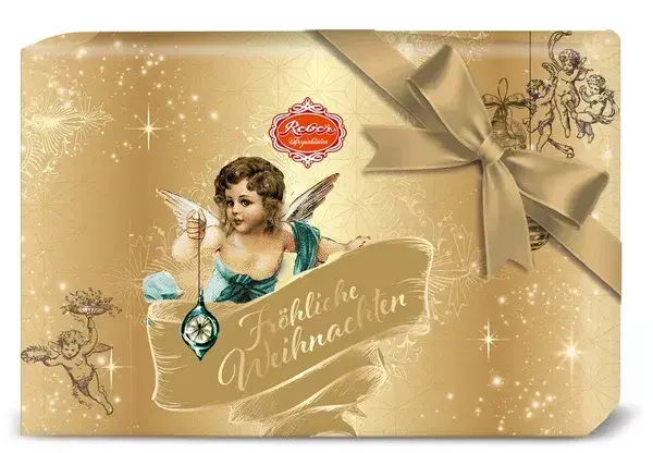  Новогодний набор конфет с окном Reber Mozart, 380 г