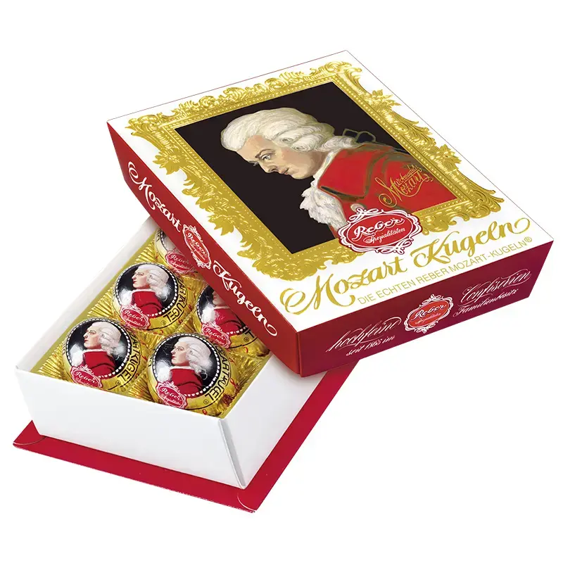  Набор конфет Reber Mozart с горьким шоколадом, 120 г