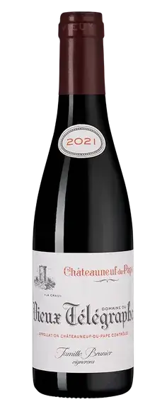 Вино Chateauneuf-du-Pape Vieux Telegraphe La Crau, 2021, 0.375 л